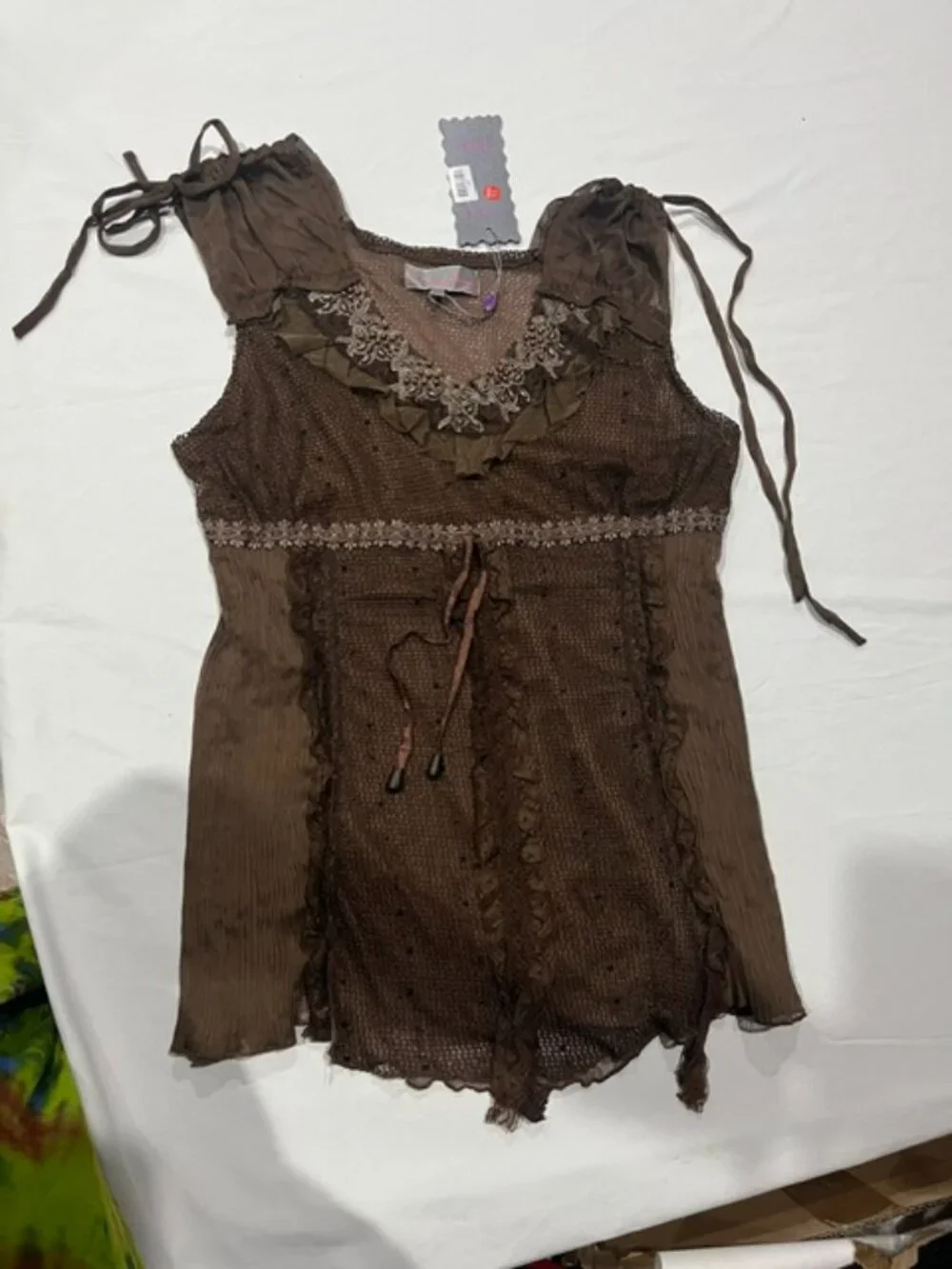 Pretty Angel Brown women Top XL